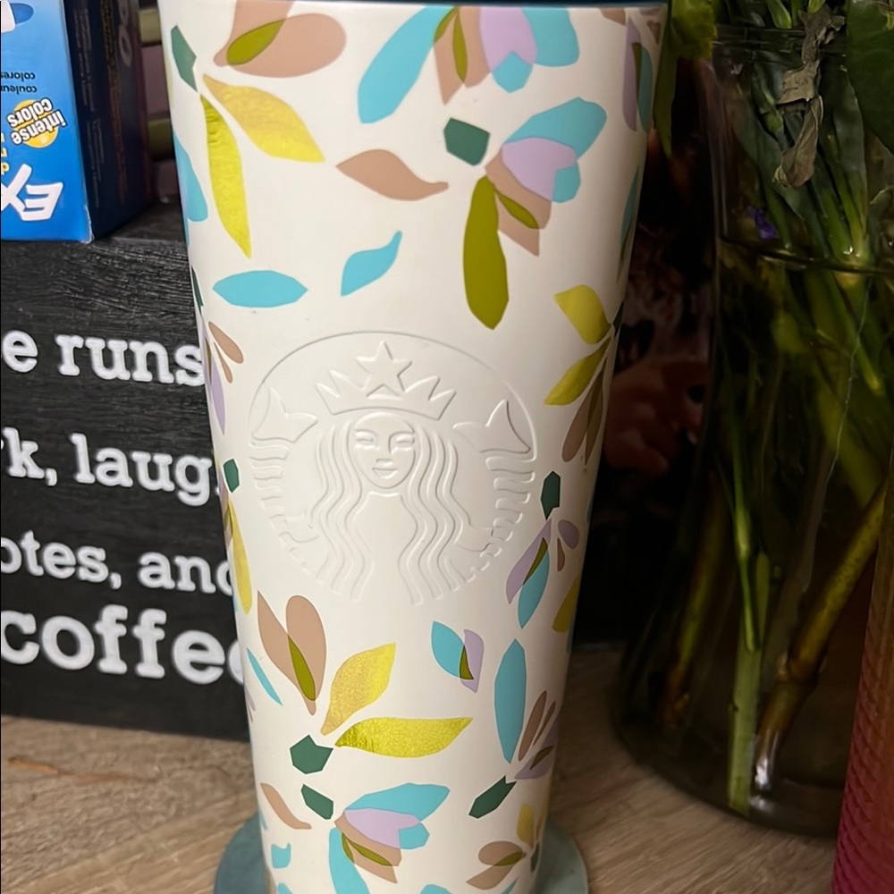 Starbucks Floral Tumbler